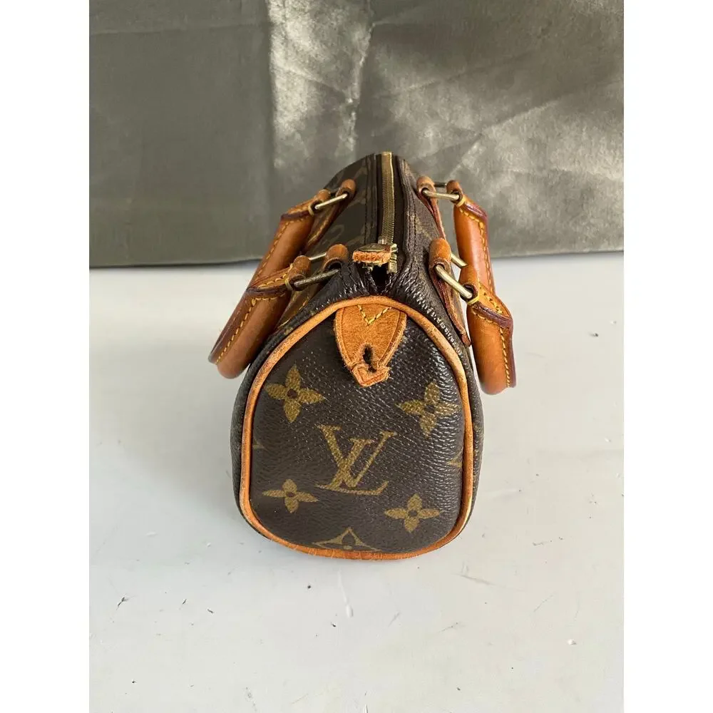 Louis Vuitton Vintage Monogram Mini Speedy Crossbody Bag